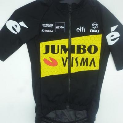 Maillot de pluie JUMBO-VISMA 2023 (taille S, équipe féminine)