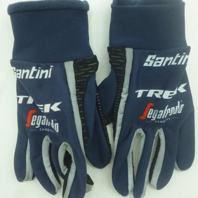 Gants 1/2 saison bleus TREK-SEGAFREDO 2021 (taille S)