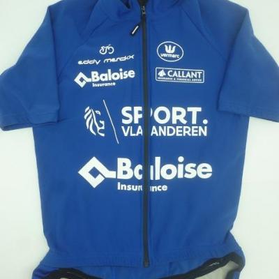 Maillot de pluie SPORT-VLAANDEREN-BALOISE 2022 (taille M)