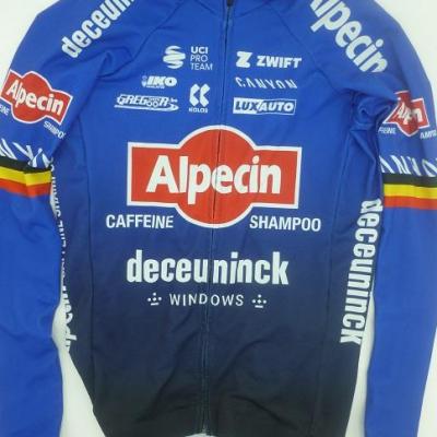 Maillot ML ALPECIN-DECEUNINCK 2023 (taille S, liserés)