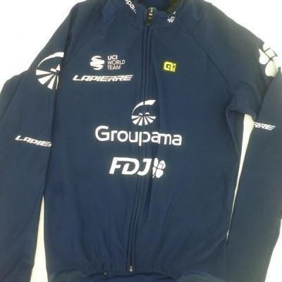 Maillot de pluie manches longues GROUPAMA-FDJ 2023 (taille M, mod.1)