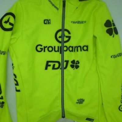 Veste hiver GROUPAMA-FDJ 2025 (taille M, fluo)